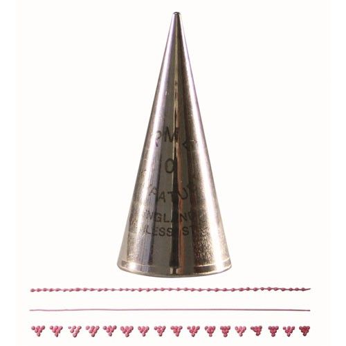 PME zdobící špička psací č. 0 nerez